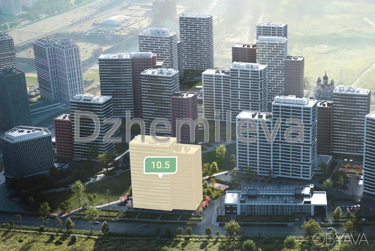 1-room apartment, 44 sq.m.