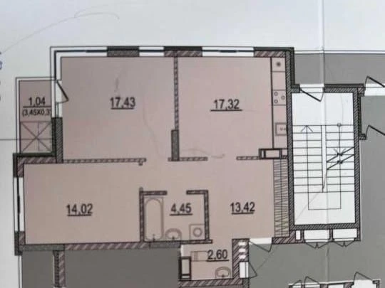 For Sale: 2-Bedroom Apartment 71 sq.m. in Krona Park 2 Residential Complex. Building is complete.
