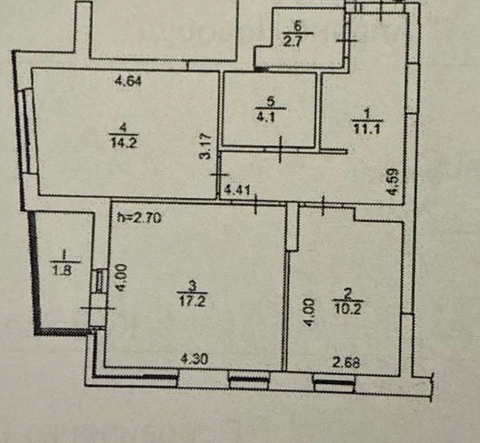 Продається 2-кімнатна квартира, 62 кв.м. в ЖК «Krona Park2».