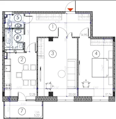 Саванна Сити, 75 м2, переуступка 2%