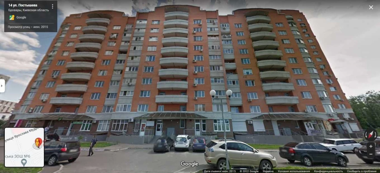 Sale of a 1-room apartment 55 sq.m. in Brovary, вул. A. Golub, 1B, 5500