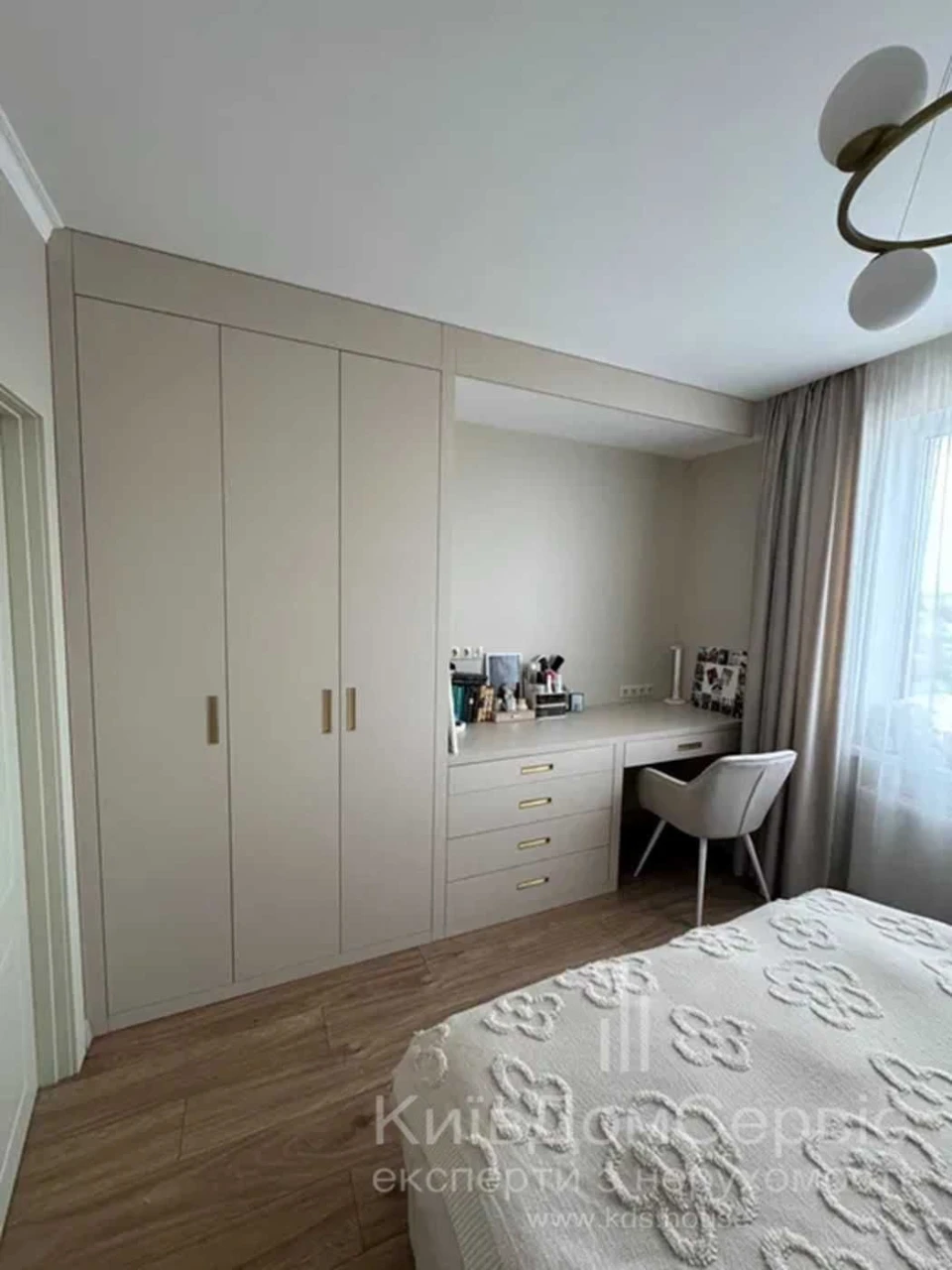 3-room apartment for sale in the Skandia Brovary residential complex, near the Lesova metro station