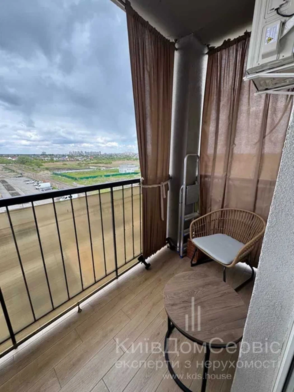 3-room apartment for sale in the Skandia Brovary residential complex, near the Lesova metro station