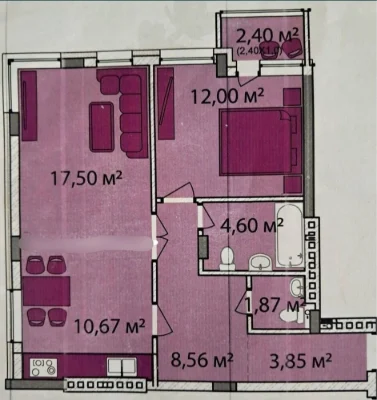 2 apartment in ЖК Лавандовый, Бровары
