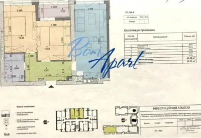 Продаж 2кімнатної квартири в ЖК “Столичний”, Васильків, БЕЗ