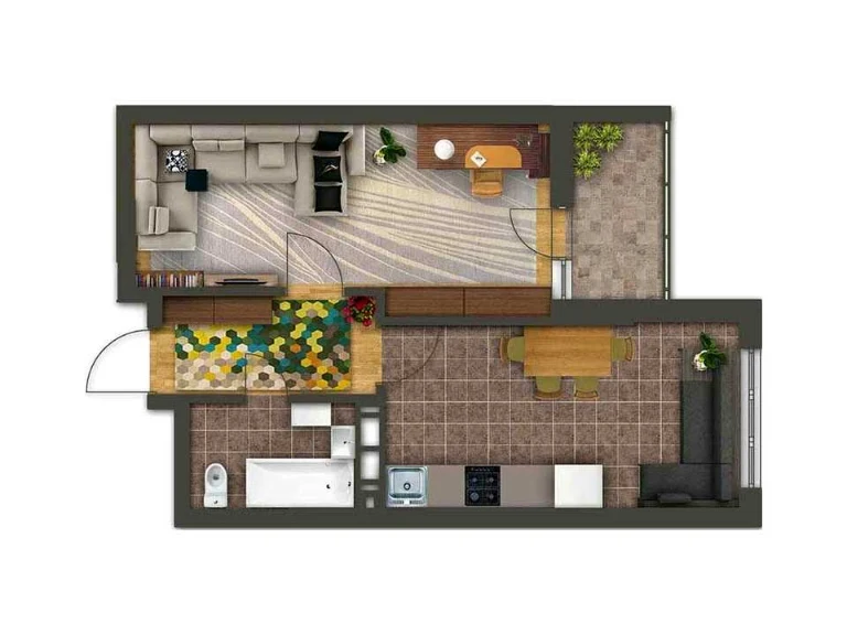 Apartment. Vyshorod, Sholudenska st.