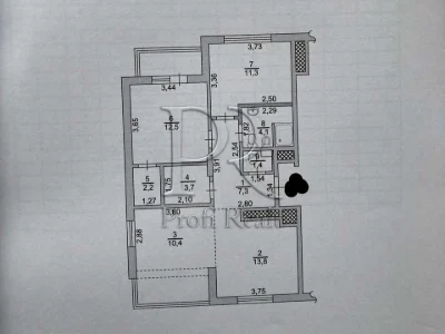 Apartment. Vyshorod, Kvitkovy Prosv.