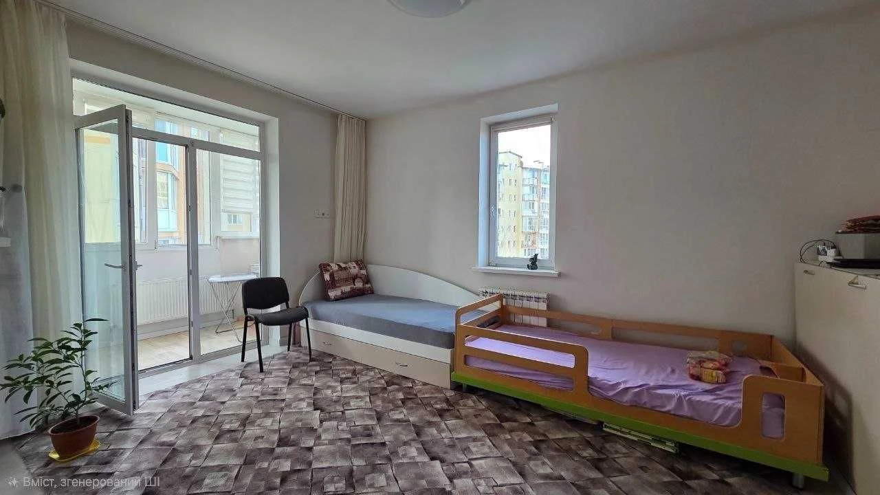 Sale of a three-room apartment with individual heating in the city of V