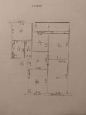 Selling 3-room apartment in Vyshorod, Kurgusova, 2