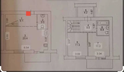 Duplex apartment with custom renovation, Vyshorod, ЖК Сі