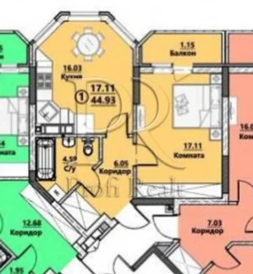Продаж 1 кімн. квартири в ЖК Велесгард, вул. Ватутіна, Вишго