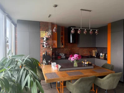 Owner. NEGOTIABLE. Two-level apartment 136.6 m² | View of Kyiv Reservoir