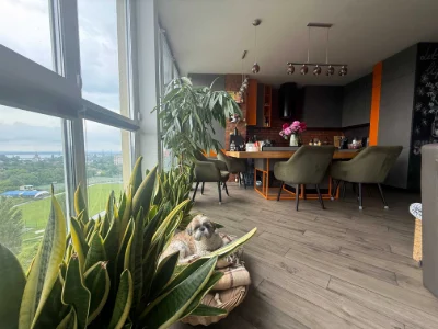 Owner. NEGOTIABLE. Two-level apartment 136.6 m² | View of Kyiv Reservoir
