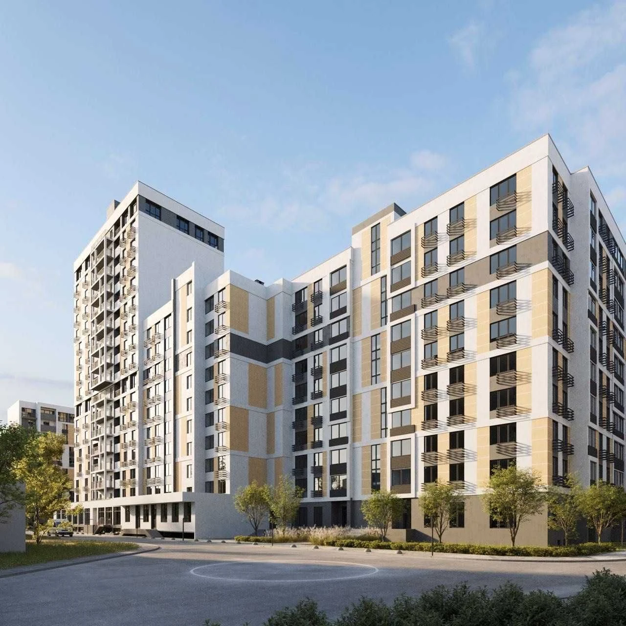 Two-bedroom apartment for sale. Keys immediately. Building is completed.