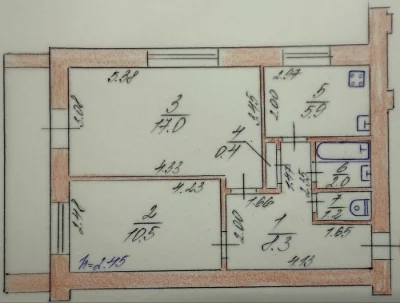Продам 2-кімн. квартиру у м. Вишгород (центр), Київська обл.