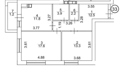 For Sale: 2-bedroom apartment, with gas