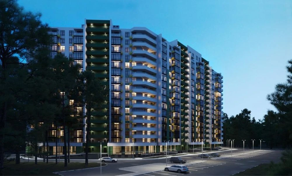 Простора 1-кімнатна 53 м² в ЖК «Київські Зорі»
