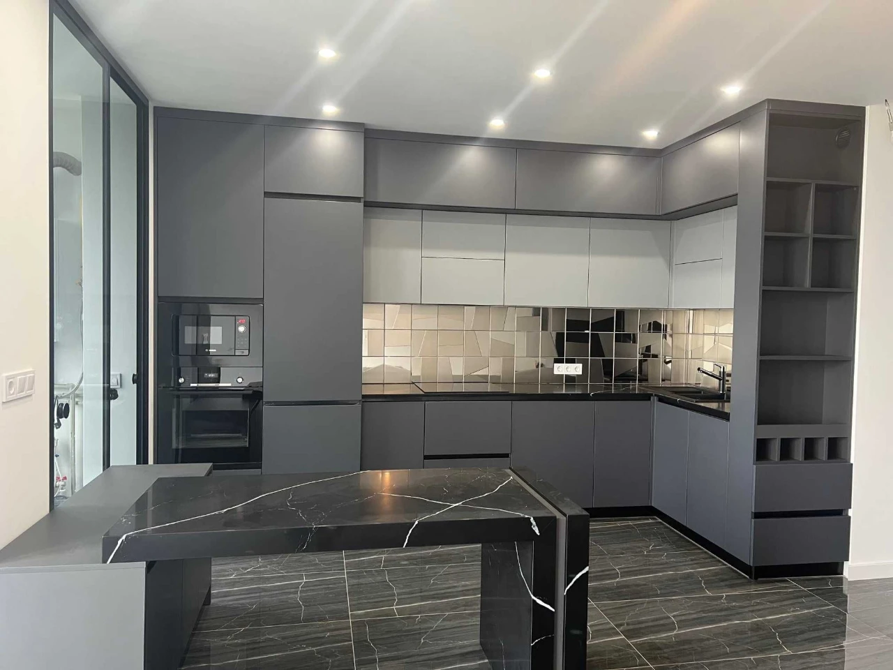 Duplex apartment 90 sq m, with a view of the Kyiv Sea