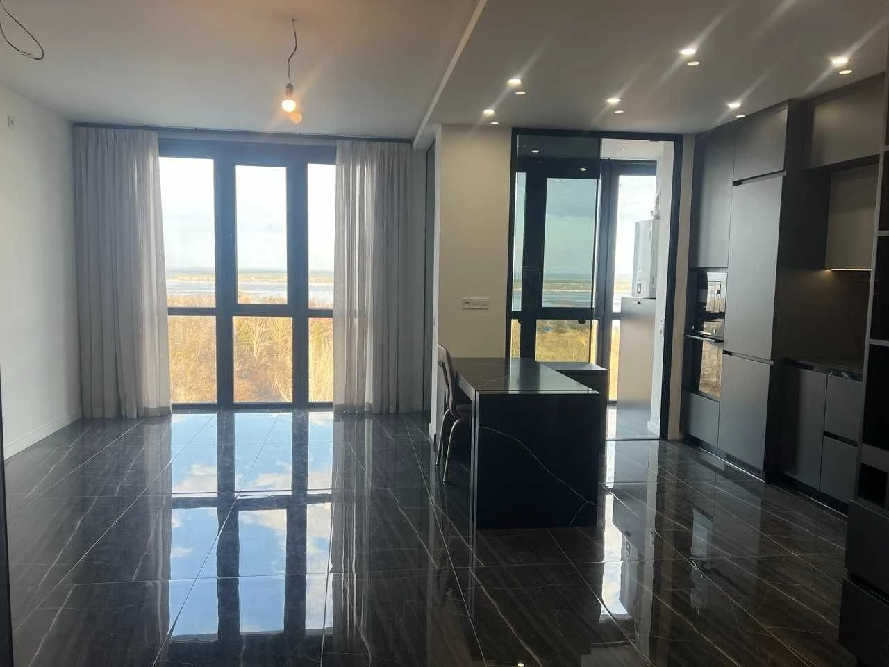 Duplex apartment 90 sq m, with a view of the Kyiv Sea