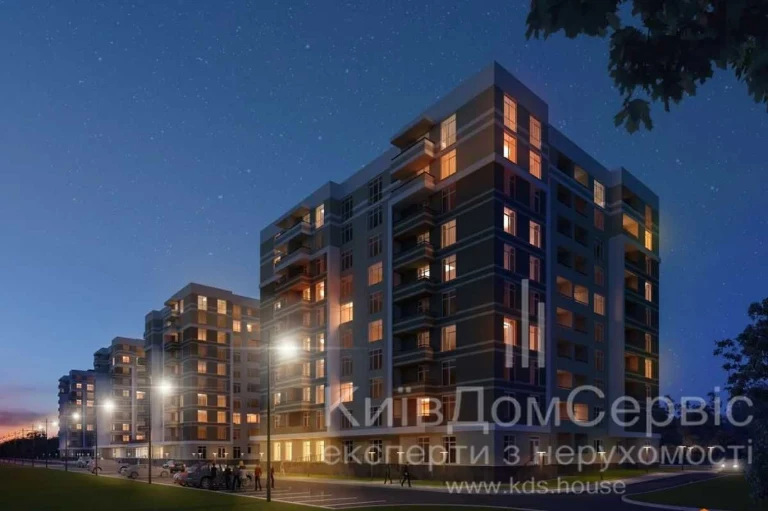 продам квартиру 34 м2 Вишгород ЖК Французький бульвар перепо