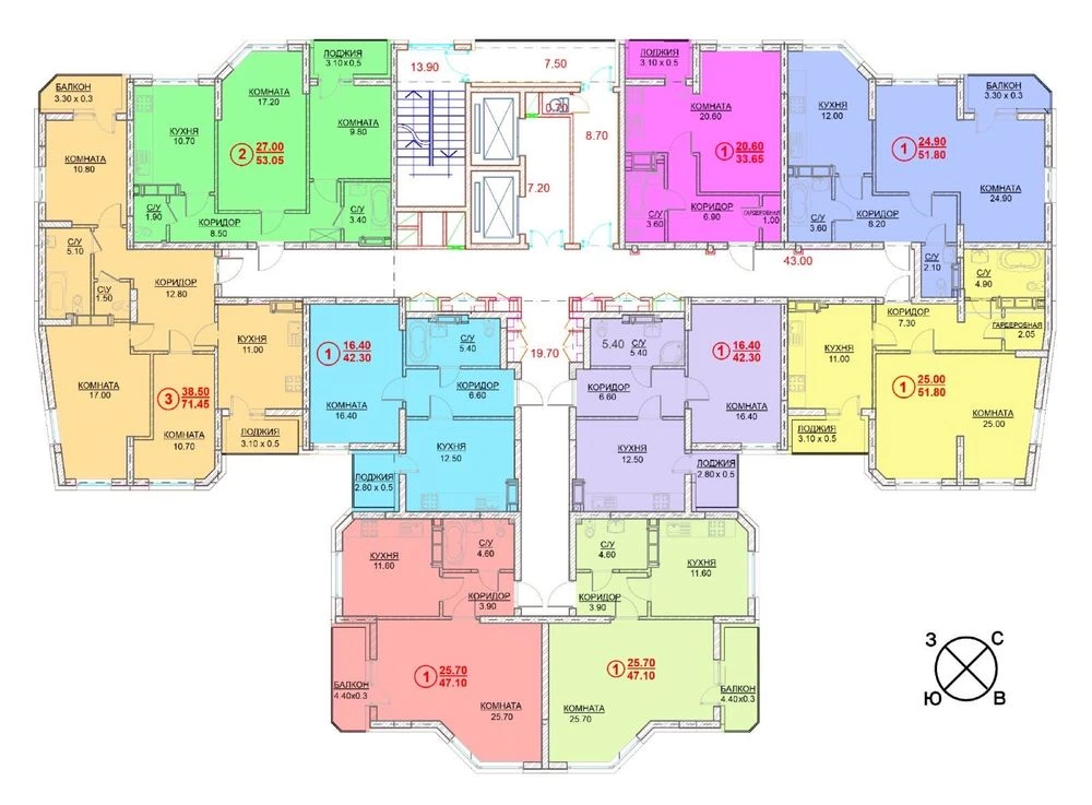 Видова 52 м²/кв, Комфорт-клас, без посредників, Велесгард