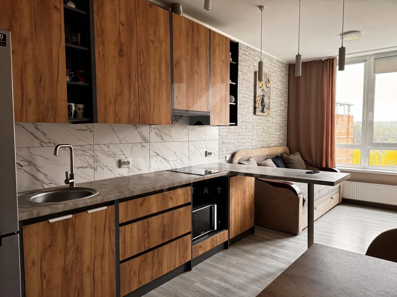 No commission. 2-bedroom apartment in City Park, Irpin