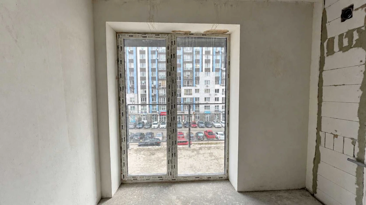 1-кімнатна квартира 39,77 м² в ЖК Бургундія 3, Ірпінь, газ, балкон