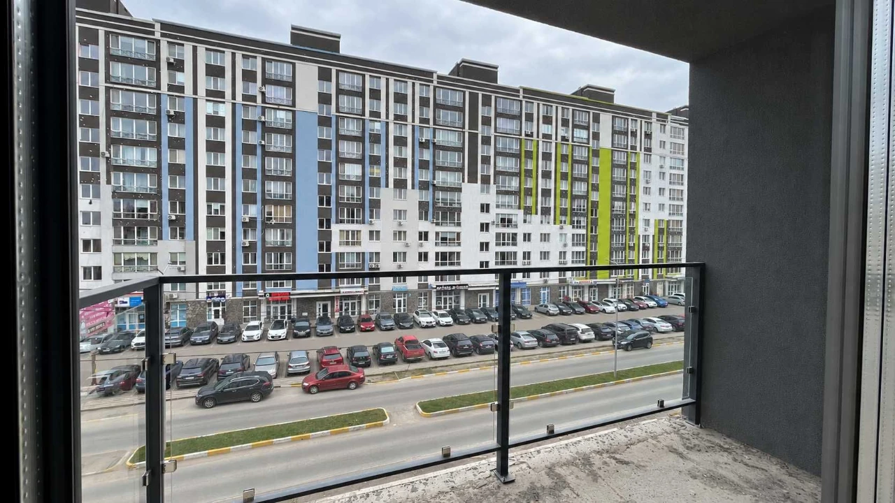 1-кімнатна квартира 39,77 м² в ЖК Бургундія 3, Ірпінь, газ, балкон