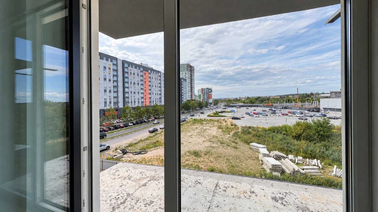 1к квартира 34,88 м² в ЖК Бургундія 3, газ, балкон, гардероб