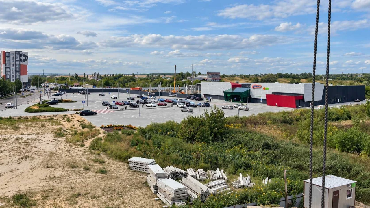 1к квартира 34,88 м² в ЖК Бургундія 3, газ, балкон, гардероб