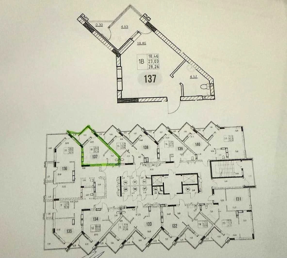 Квартира в ЖК «Рівер Порт» в Ірпені, 37000 $
