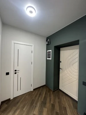 One-bedroom apartment with a kitchen of 21 square meters and individual gas heating