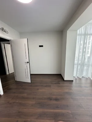 One-bedroom apartment with a kitchen of 21 square meters and individual gas heating