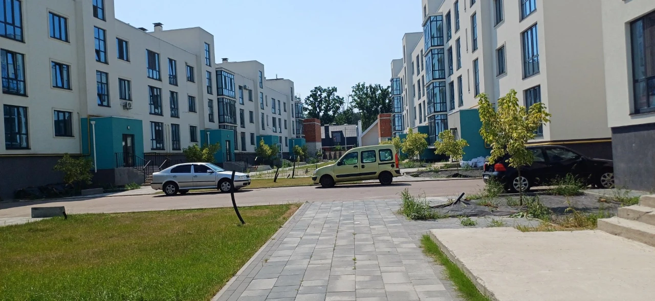 1-room apartment in Irpin - large, gas boiler, near