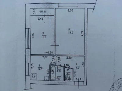 Urgent! 2-room apartment! Irpin, Lychaka Street! Gas! No commission