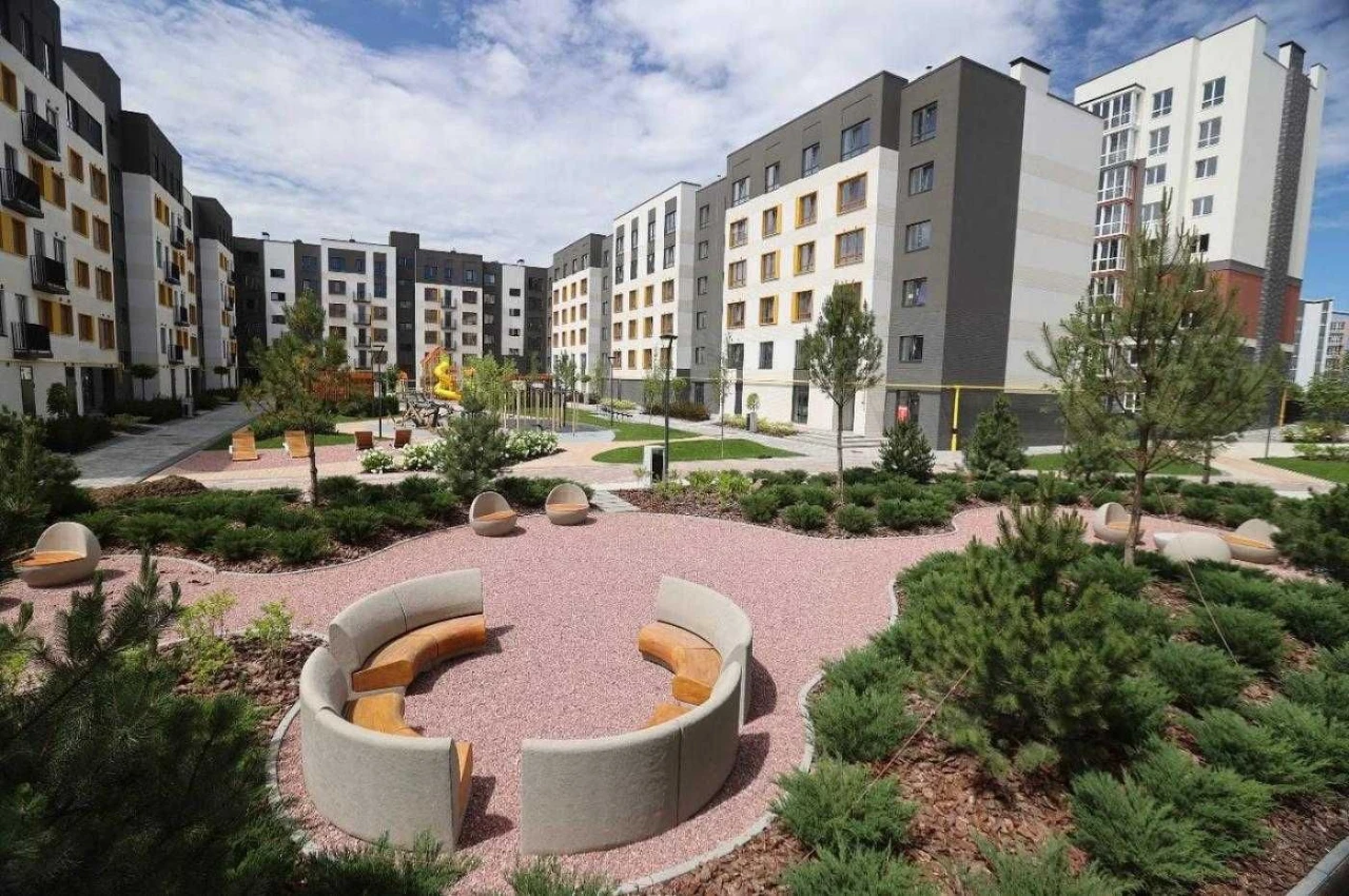 1-room apartment 37.4 sq m | 6th floor | Gas |