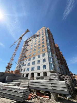 1-room apartment 37.4 sq m | 6th floor | Gas |