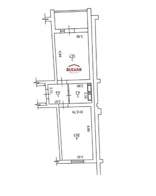 My EX ‼️ The best layout and floor of a 1-2 room apartment, 3/9,