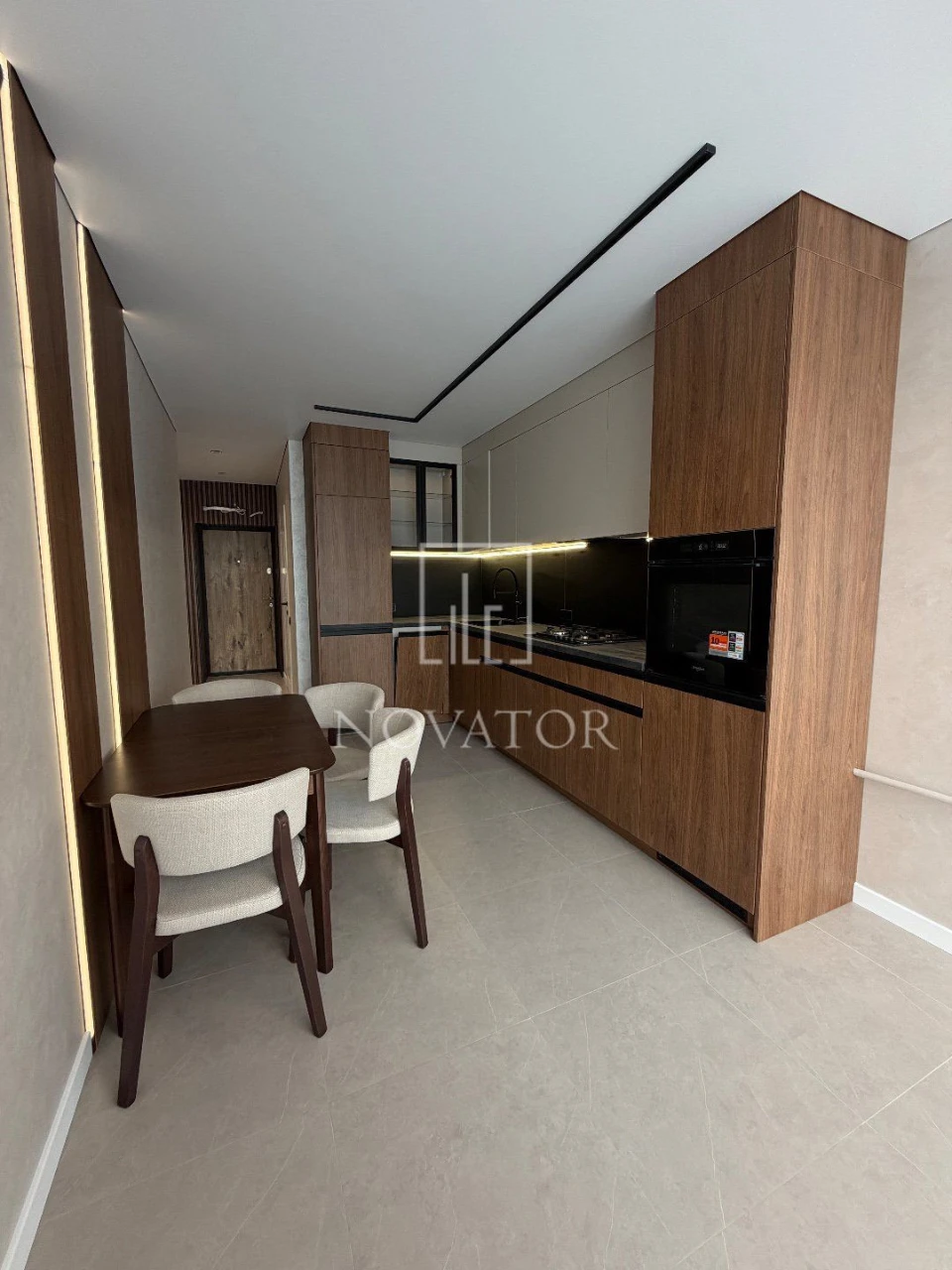 1-room apartment with renovation and wardrobe in Irpin | 43 m²