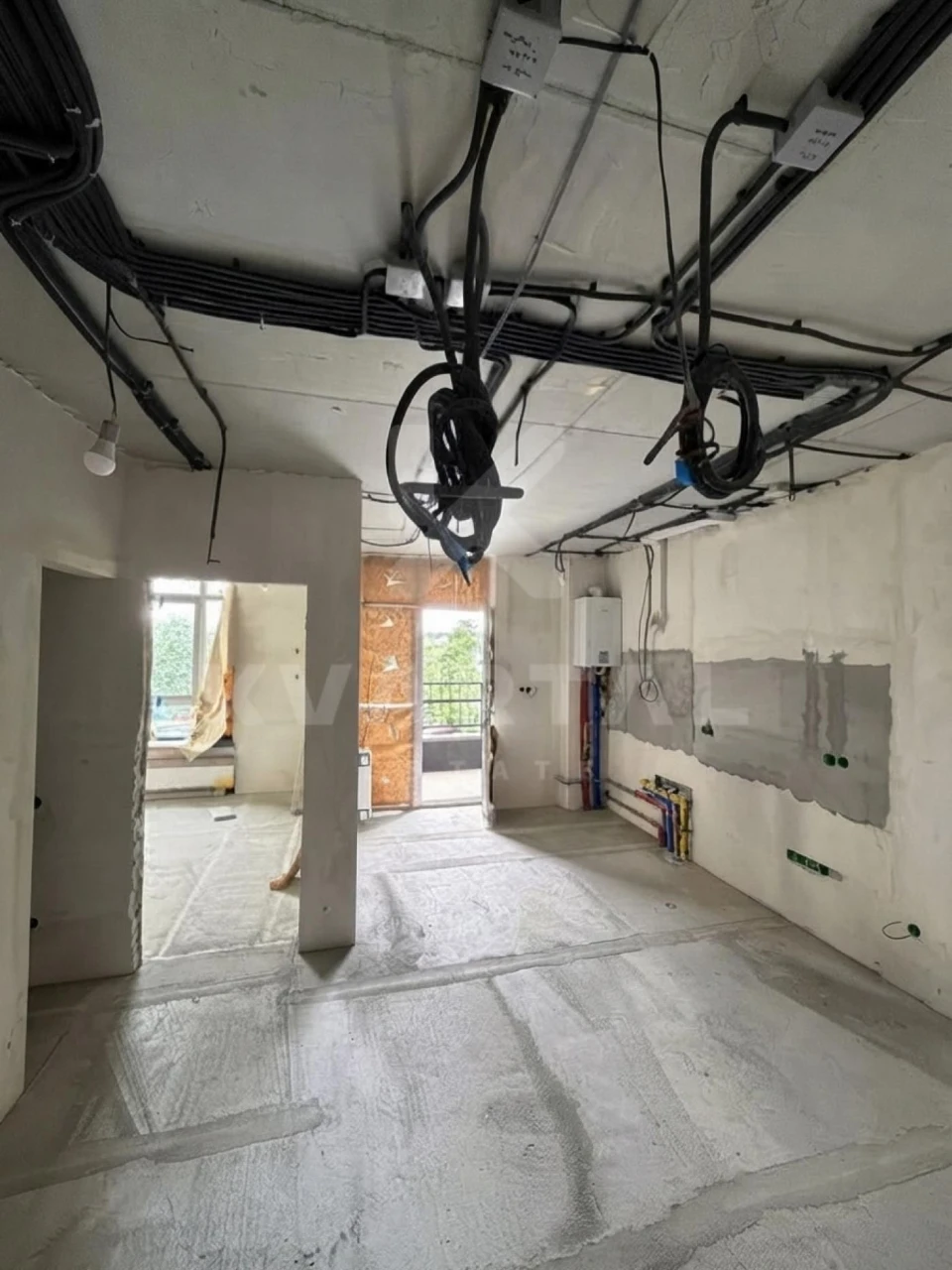 Apartment with unfinished renovation in Irpin. Excellent offer