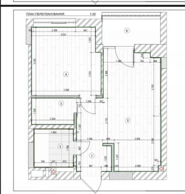 Apartment with unfinished renovation in Irpin. Excellent offer