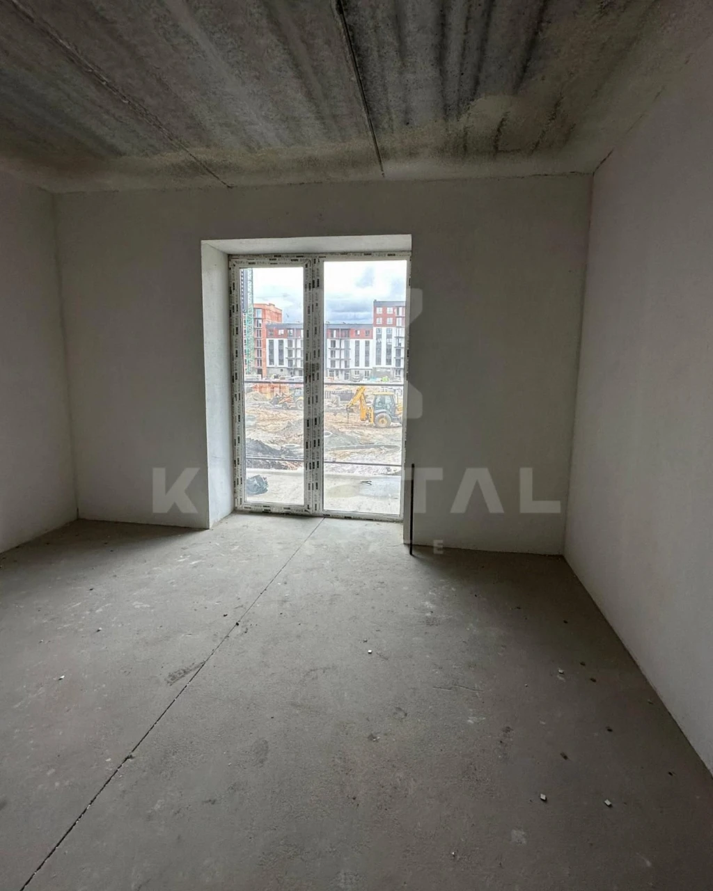 1 кімнатна квартира - студія 23 м²  з готовою стяжкою та шту