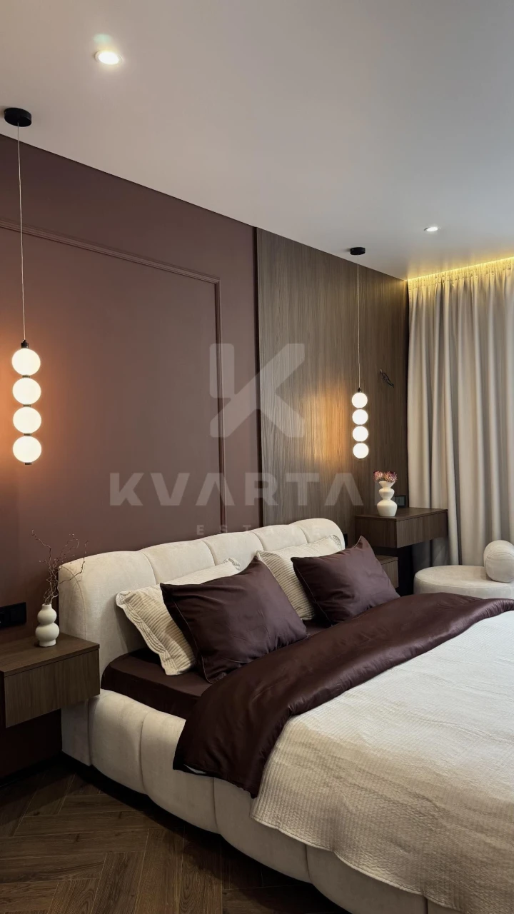 3-room apartment for sale 90 sq m with designer renovation | Kitchen-living room 28