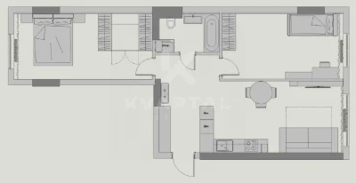 Продаж 2-кімнатної квартири 67м2 Центральний парк