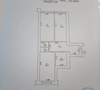 2 large apartment in the city center