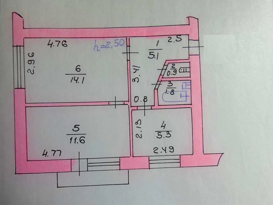 Apartment. Irpin, P. Myrnovo Street