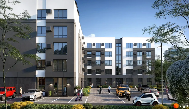 No commission | Residence "10AVENUE" | 1-bedroom | 39.59 m² | 5th floor