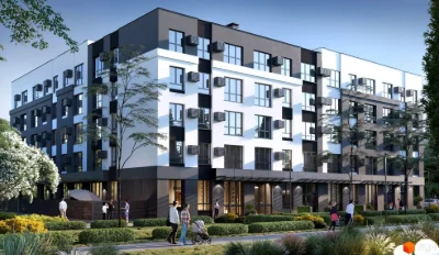 No commission | Residence "10AVENUE" | 1-bedroom | 39.59 m² | 5th floor