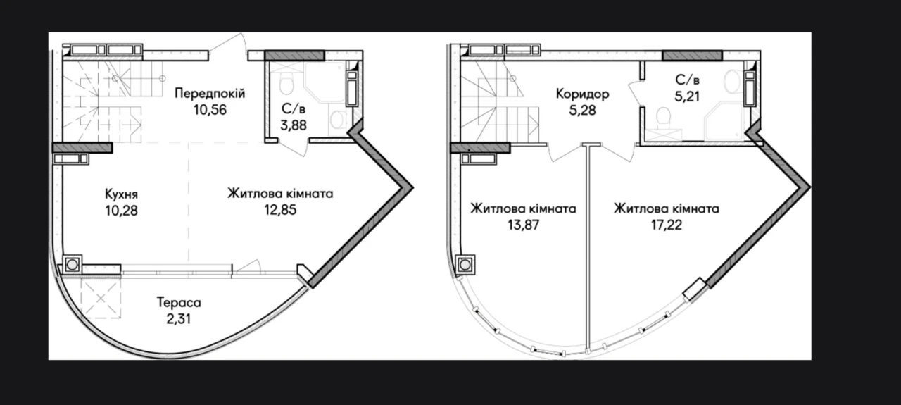 Найдешевший 3 кімнатний пентхаус з терасою в Синергія Сіті.