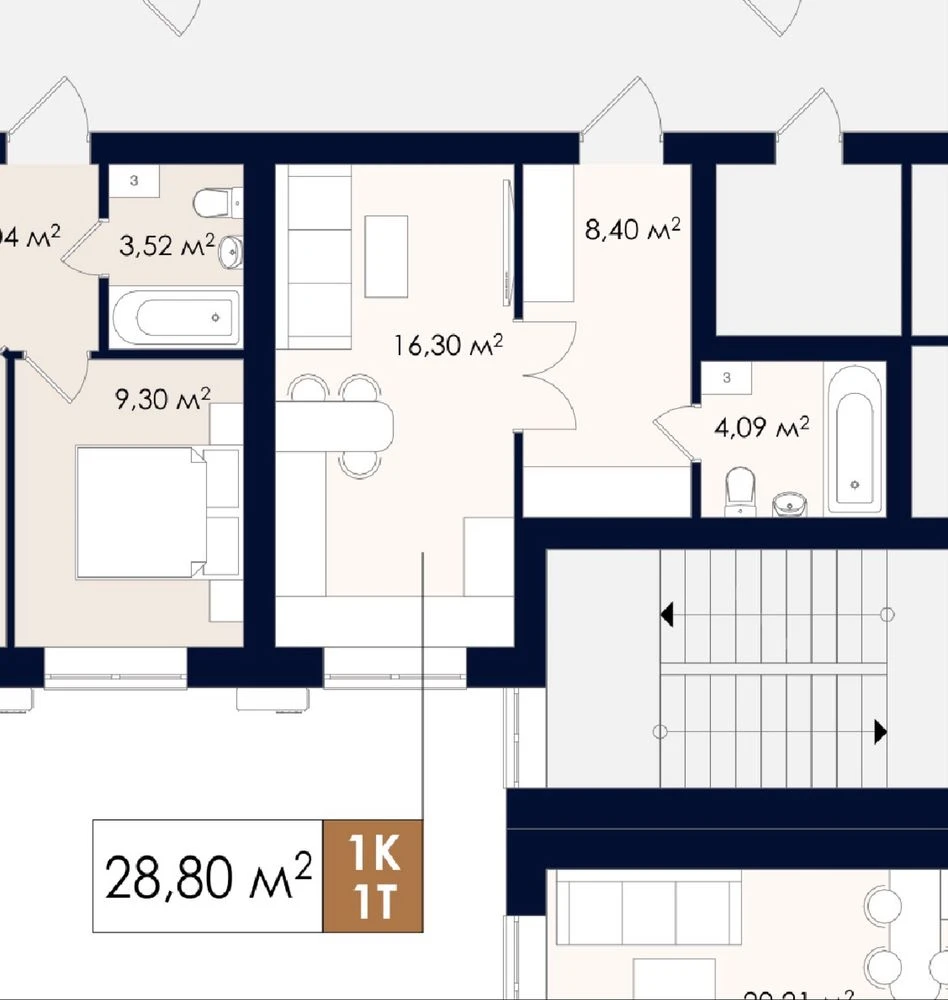 Apartment for sale at an affordable price